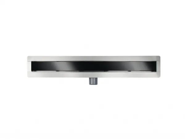 BESCO - Odtokový žľab VIRGO BLACK - Rozmer A - 60 cm ZLOL60VBL