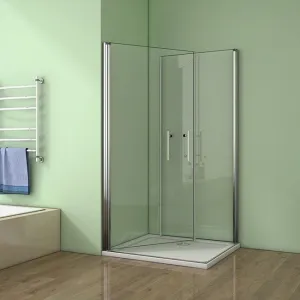 H K - Sprchovací kút MELODY A4 70cm s dvoma jednokrídlovými dverami SE-MELODYA470