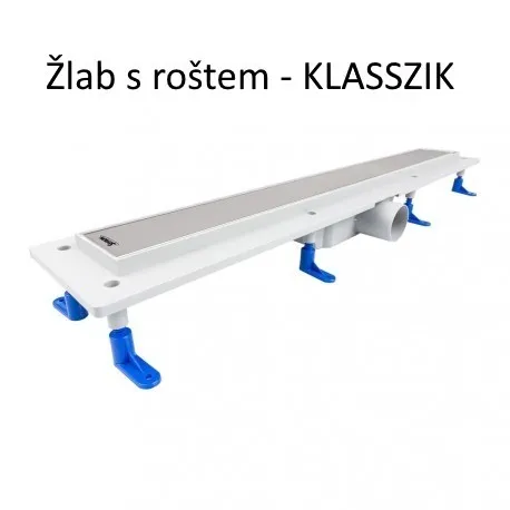 HOPA - Odtokový žľab Standardline MEDIUM - Dĺžka - 100 OLPZLABST99