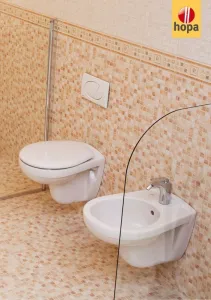 OLSEN SPA - Vaňová zástena HOPA EVORA - Farba rámu zásteny - Hliník chróm, Rozmer A - 80 cm, Smer zatváranie - Univerzálny Ľavé / Pravé, Výplň - Číre bezpečnostné sklo - 5 mm BCEVOR80CC