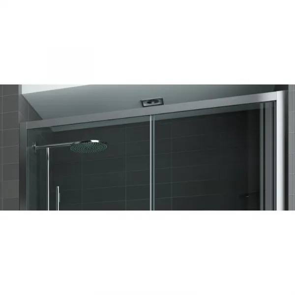 FORTE - sprchovací kút URBAN ESSENCE A1FS - Farba rámu zásteny - Hliník ossidato, Rozmer A - 90, Smer zatváranie - Pravé (DX), Výplň - Číre bezpečnostné sklo - 6 mm, Výška - 200 BEA13DXA1