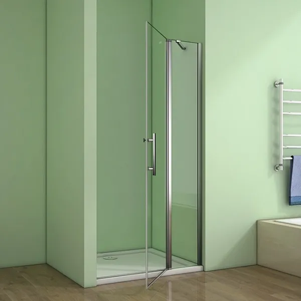 H K - Sprchové dvere MELODY B5 100 jednokrídlové s pevnou stenou 99-102 x 195 cm SE- MELODYB5100SET