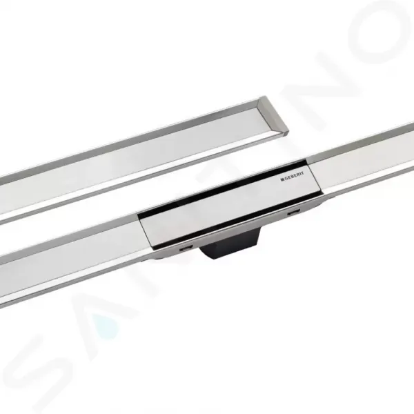 Geberit CleanLine - Sprchový kanálik z nehrdzavejúcej ocele, 300-900 mm, leštený kov 154.450.KS.1