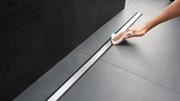 Geberit CleanLine - Sprchový kanálik z nehrdzavejúcej ocele, 300-1300 mm, leštený kov 154.451.KS.1