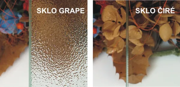 H K - Pevná bočná stena MELODY F1 90x195cm - Grape sklo SE- MELODYF190-319
