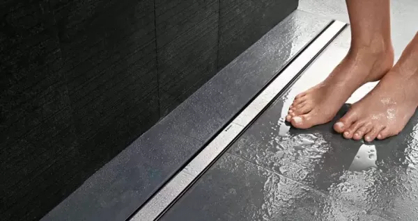Geberit CleanLine - Sprchový kanálik z nehrdzavejúcej ocele, 300-1300 mm, leštený kov 154.451.KS.1