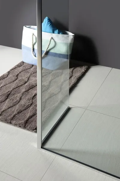 POLYSAN - MODULAR SHOWER prídavný panel na inštaláciu na stenu modulu 2, 1000 pravý MS2B-100R