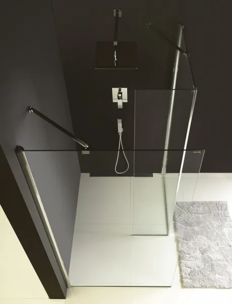POLYSAN - MODULAR SHOWER prídavný panel na inštaláciu na stenu modulu 2, 1000 pravý MS2B-100R