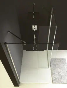 POLYSAN - MODULAR SHOWER prídavný panel na inštaláciu na stenu modulu 2, 1000 pravý MS2B-100R