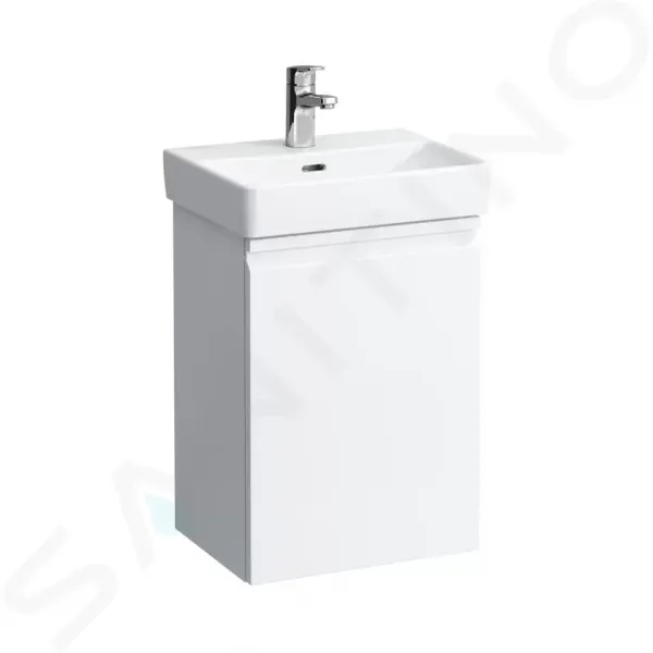 Laufen Pro S - Umývadielko, 450 mm x 340 mm, 1 otvor na batériu, biela H8159610001041