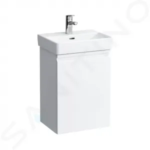 Laufen Pro S - Umývadielko, 450 mm x 340 mm, 1 otvor na batériu, biela H8159610001041