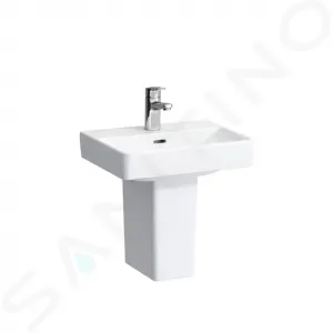 Laufen Pro S - Umývadielko, 450 mm x 340 mm, 1 otvor na batériu, biela H8159610001041