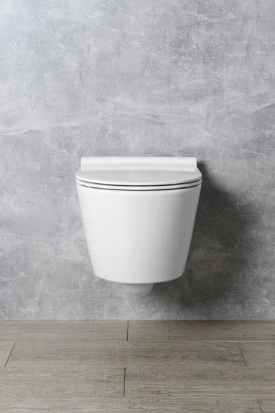 GSI - WC sedátko, SLIM, Soft Close, biela MS76SN11