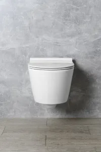 GSI - WC sedátko, SLIM, Soft Close, biela MS76SN11