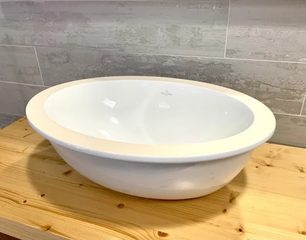 VILLEROY & BOCH - Loop&Friends Vstavané umývadlo, 485x325 mm, bez prepadu, biela 61612101