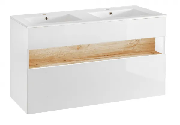 ArtCom Skrinka pod umývadlo BAHAMA White 854 | 120 cm