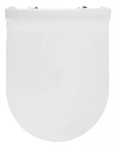 GSI - WC sedátko, SLIM, Soft Close, Quick Release, biela/chrom MS86CSN11
