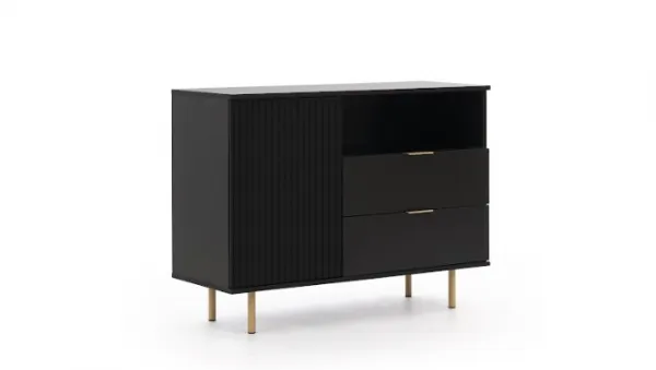 ArtGiB Komoda NUBIA NB-01 | čierna