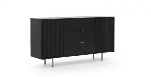 ArtGiB Komoda NUBIA NB-02 | čierna