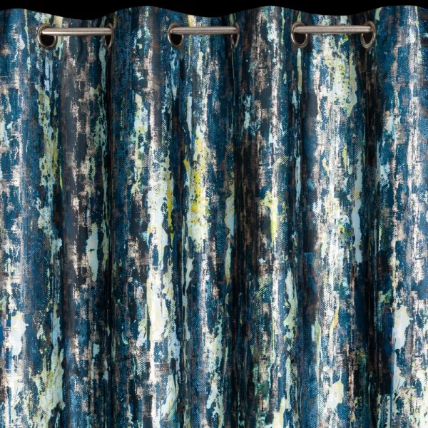 ArtFir Zatemňovací záves GRACE K | námornícka modrá 140 x 250 cm