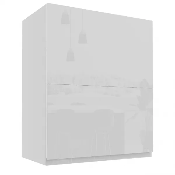 ArtExt Kuchynská skrinka horná FLORENCE lesk | W8B 60 Aventos Farba korpusu: Grey