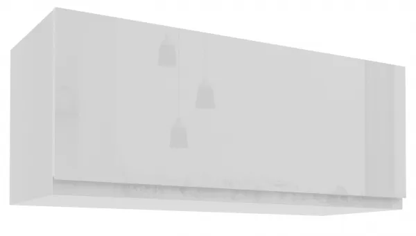 ArtExt Kuchynská skrinka horná FLORENCE lesk | W4B 90 Farba korpusu: Grey