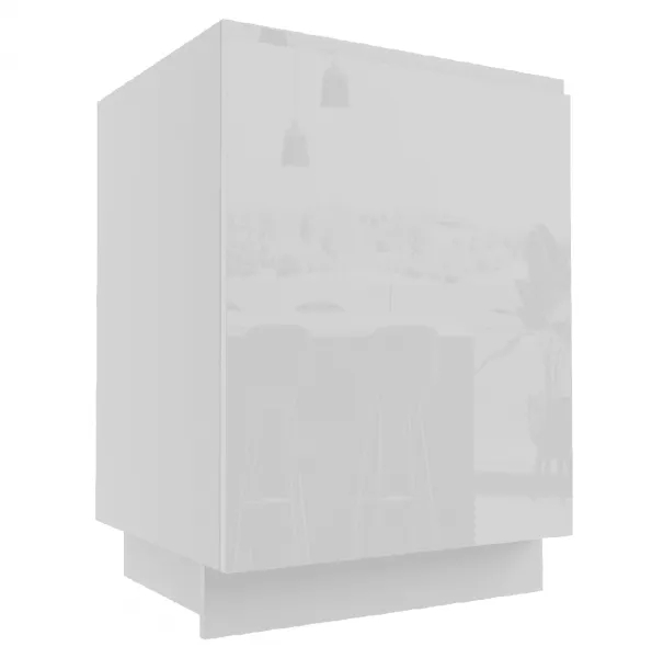 ArtExt Kuchynská skrinka spodná FLORENCE lesk | D1D 60 Farba korpusu: Grey