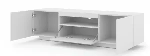 ArtBm TV stolík AURA 150 | biely mat