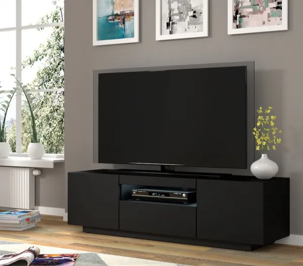 ArtBm TV stolík AURA 150 | čierny mat
