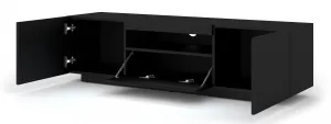 ArtBm TV stolík AURA 150 | čierny mat