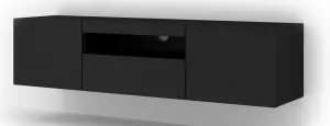 ArtBm TV stolík AURA 150 | čierny mat