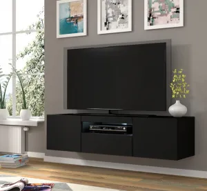 ArtBm TV stolík AURA 150 | čierny mat