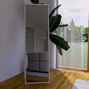 Elvisia Zrkadlo NORA | biela 160 x 50 cm