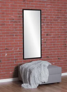 Elvisia Zrkadlo VERA | čierna 120 x 60 cm