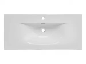 ArtCom Keramické umývadlo SKY 120 | biely lesk 120 cm