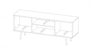 ArtGiB TV stolík PINELLI PN-04