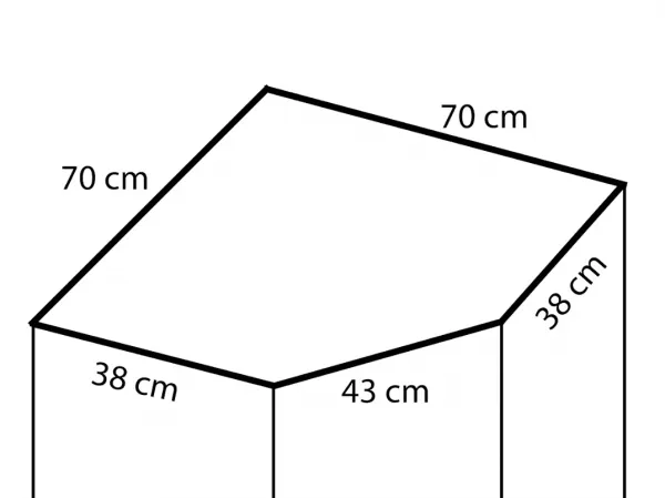 ArtPK Predsieň AMY 40 | so zrkadlom Farba: Biela