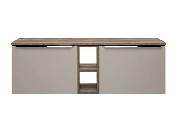 ArtCom Kúpeľňová skrinka s doskou SANTA Fe Taupe D140/1 | 140 cm