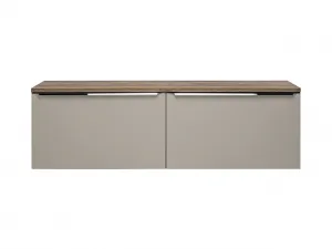 ArtCom Kúpeľňová skrinka s doskou SANTA Fe Taupe D160/1 | 160 cm