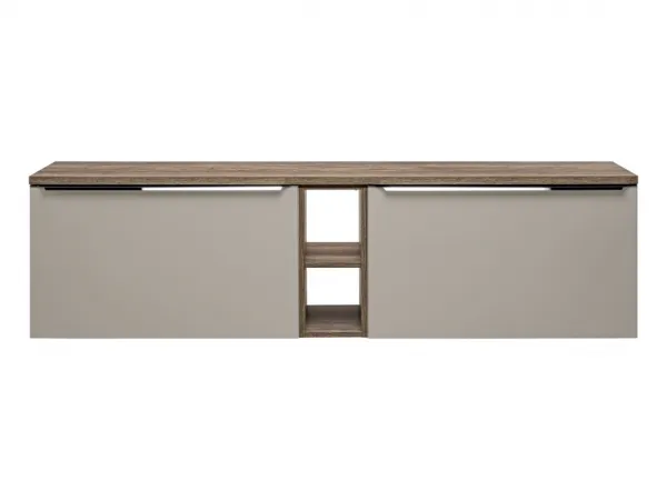 ArtCom Kúpeľňová skrinka s doskou SANTA Fe Taupe D180/1 | 180 cm