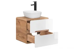 ArtCom Kúpeľňová skrinka s umývadlom ARUBA White U60/3 | 60 cm