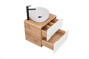 ArtCom Kúpeľňová skrinka s umývadlom ARUBA White U60/3 | 60 cm