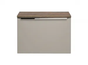 ArtCom Kúpeľňová skrinka s doskou SANTA Fe Taupe D60/1 | 60 cm