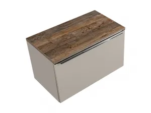 ArtCom Kúpeľňová skrinka s doskou SANTA Fe Taupe D80/1 | 80 cm