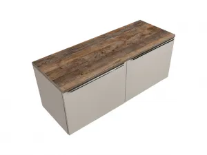 ArtCom Kúpeľňová skrinka s doskou SANTA Fe Taupe D120/1 | 120 cm
