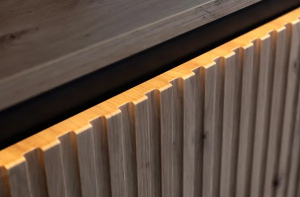 Dig-net nábytok TV stolík SWING TR-05 s LED osvetlením | dub artisan