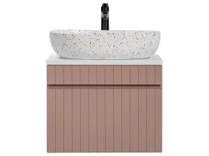 ArtCom Kúpeľňová skrinka s umývadlom a doskou ICONIC Rose DU60/1 | 60 cm