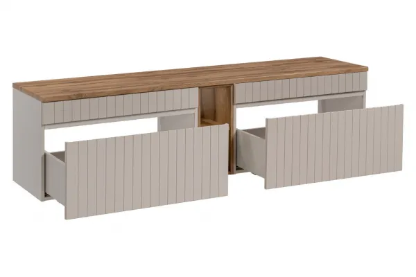 ArtCom Kúpeľňová skrinka s doskou ICONIC Cashmere D180/1 | 180 cm