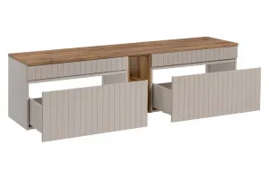 ArtCom Kúpeľňová skrinka s doskou ICONIC Cashmere D180/1 | 180 cm