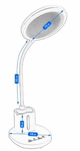 ArtJum Stolová lampa LINA